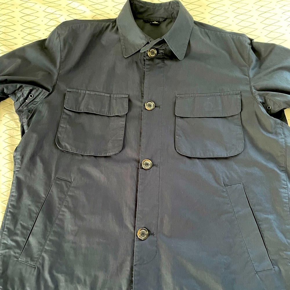 Barbour lightweight men’s cotton blue jacket
